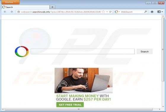 Redirection vers Searchinweb.info