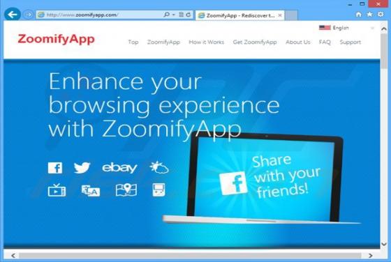 Logiciel de publicité ZoomifyApp
