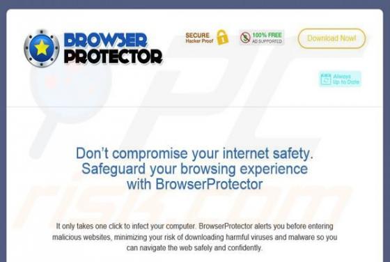 Publicités BrowserProtector