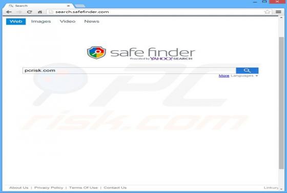 Redirection vers Search.SafeFinder.com