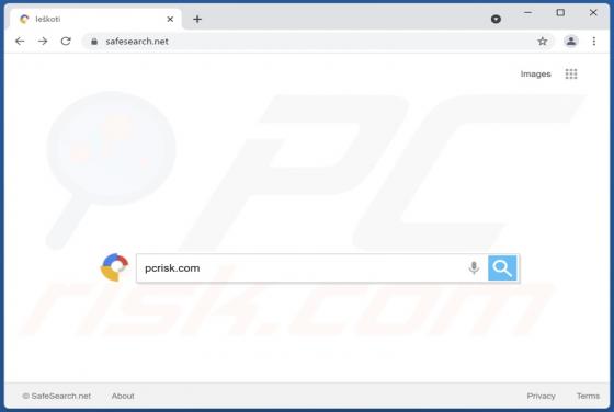 Redirection vers SafeSearch.net
