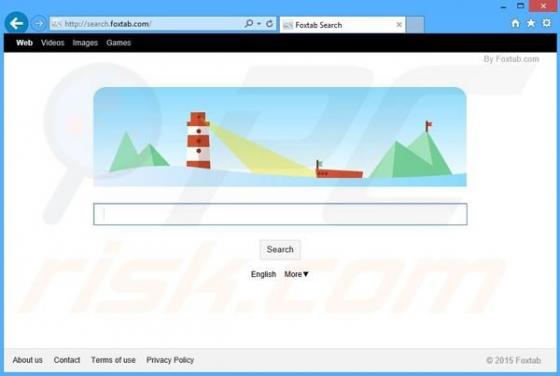 Redirection vers Search.foxtab.com