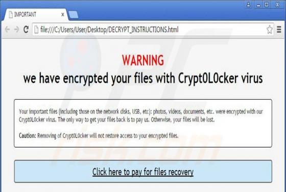 Virus Crypt0L0cker