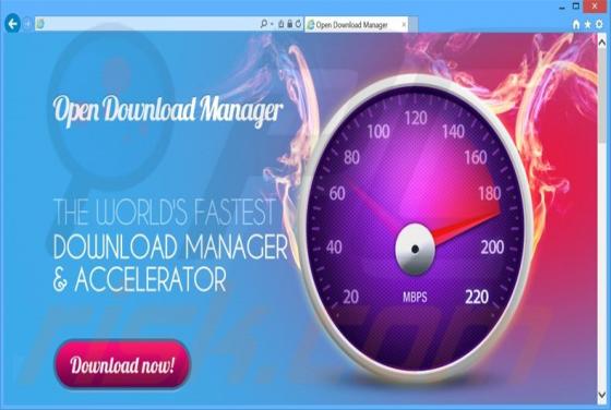Logiciel de publicité Open Download Manager