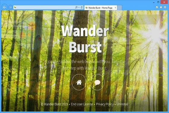 Logiciel de publicité Wander Burst