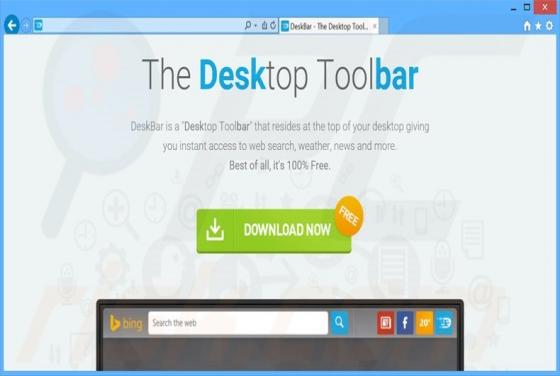Logiciel de publicité DeskBar