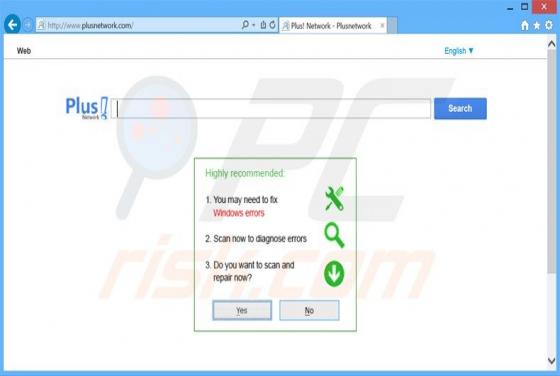 Redirection vers Plusnetwork.com