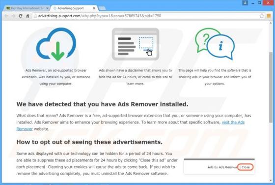 Ads par Ads Remover