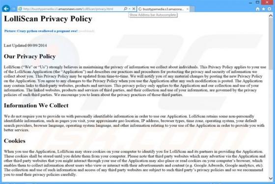 Ads par LolliScan