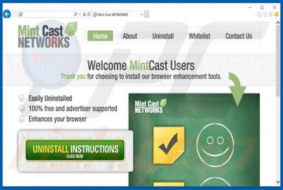 Des publicités de Mintcast