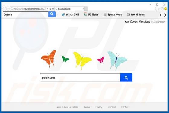 Redirection vers Search.yourcurrentnewsnow.com