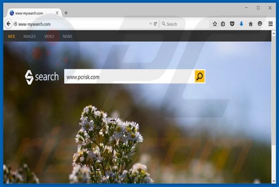 Redirection vers www-mysearch.com