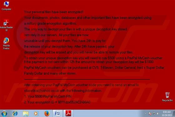 Rançongiciel CryptInfinite