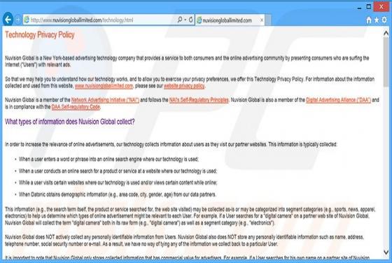 Logiciel de publicité Nuvision Global Data Remarketer