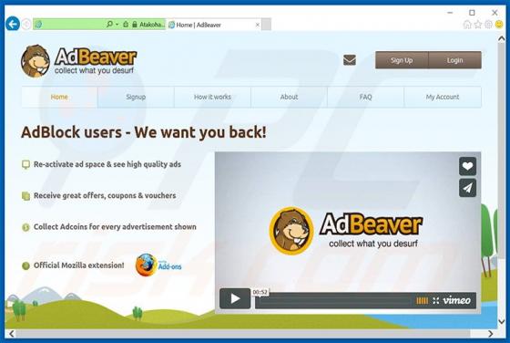Ads par AdBeaver