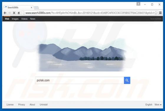 Redirection vers Search2000s.com