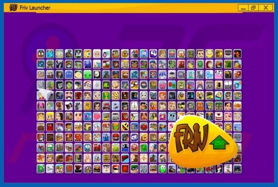 Logiciel de publicité Friv Launcher