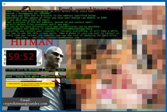 Rançongiciel CryptoHitman