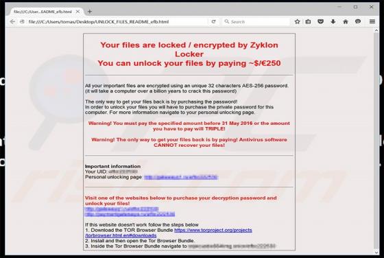 Rançongiciel Zyklon