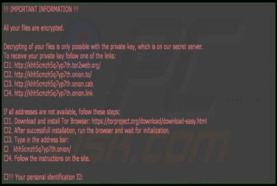 Rançongiciel BartCrypt