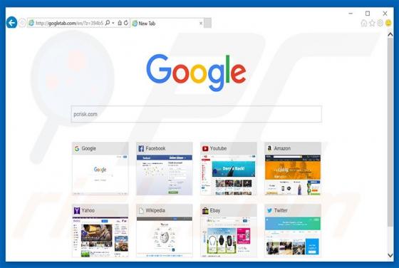 Redirection vers Gogletab.com