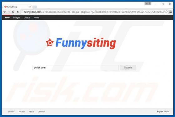 Redirection vers Funnysiting.com