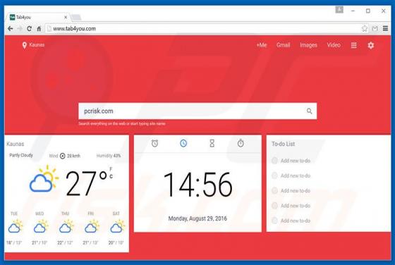 Redirection vers Tab4you.com