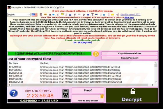 Rançongiciel EncrypTile