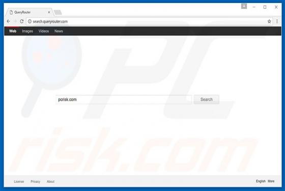 Redirection vers Search.queryrouter.com