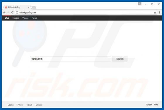 Redirection vers Myluckysurfing.com