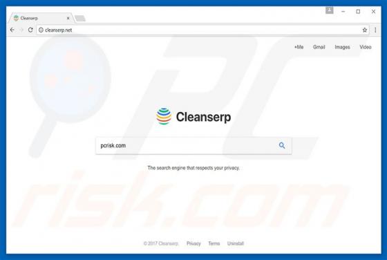 Redirection vers Cleanserp.net