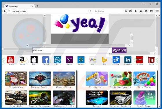Redirection vers Yeadesktop.com