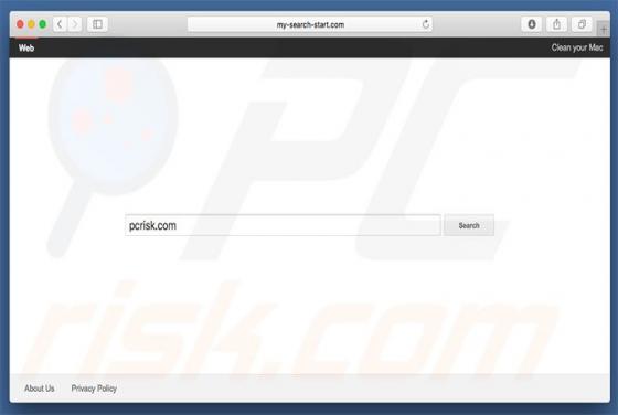Redirection vers My-search-start.com (Mac)