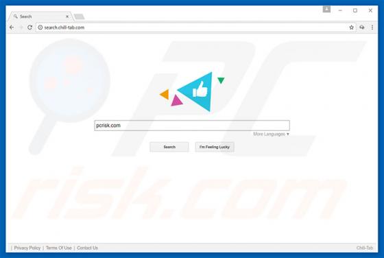 Redirection vers Search.chill-tab.com