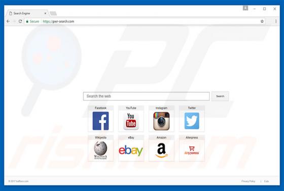 Redirection vers Pwr-search.com