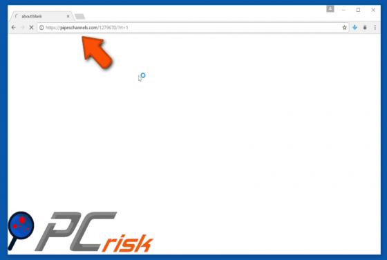 Redirection vers Pipeschannels.com