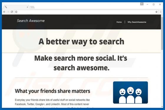 Logiciel de publicité Search Awesome