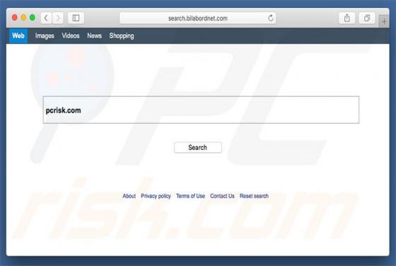 Redirection vers Search.bilabordnet.com (Mac)