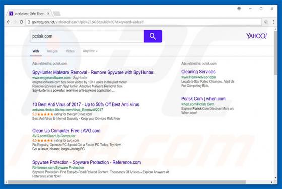 Redirection vers Go.myquery.net