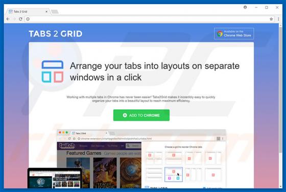 Logiciel de publicité Tabs2Grid