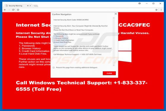 Arnaque Code 055BCCAC9FEC