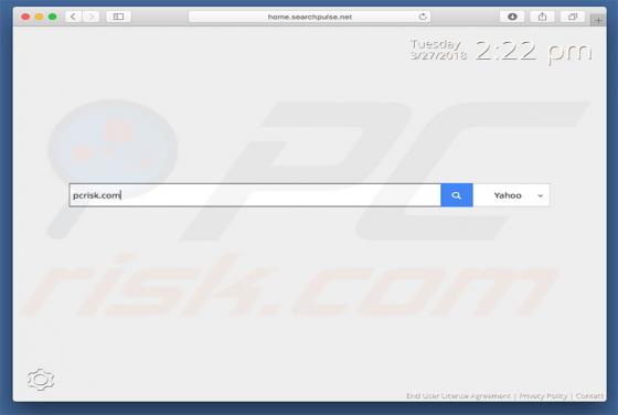 Redirection vers Home.searchpulse.net (Mac)