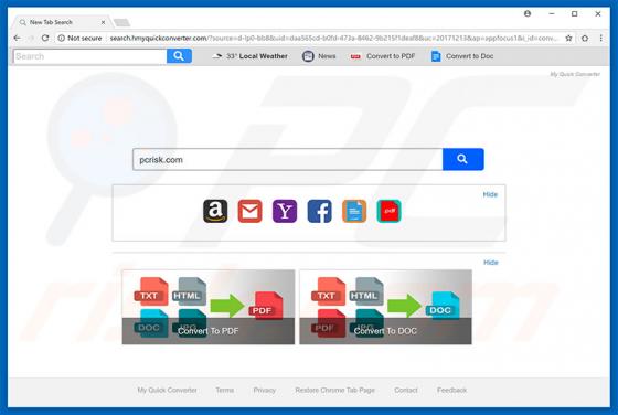 Redirection vers hmyquickconverter.com