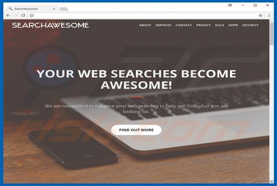Logiciel de publicité SearchAwesome