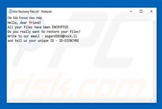 Ransomware RPD