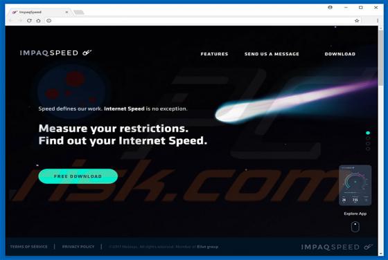 Logiciel de publicité ImpaqSpeed