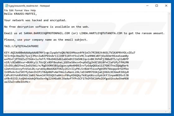 Logiciel de rançon IEncrypt