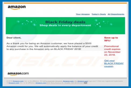 Virus 'Amazon Email Virus'
