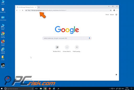 Virus Googleapis.com