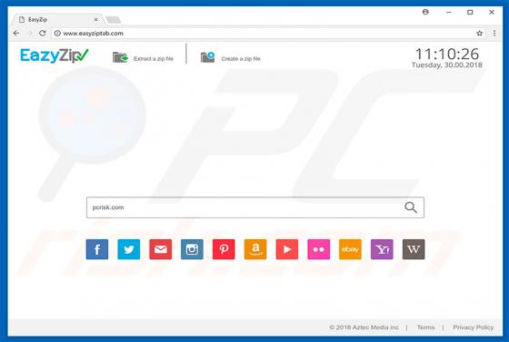 Redirection Easyziptab.com